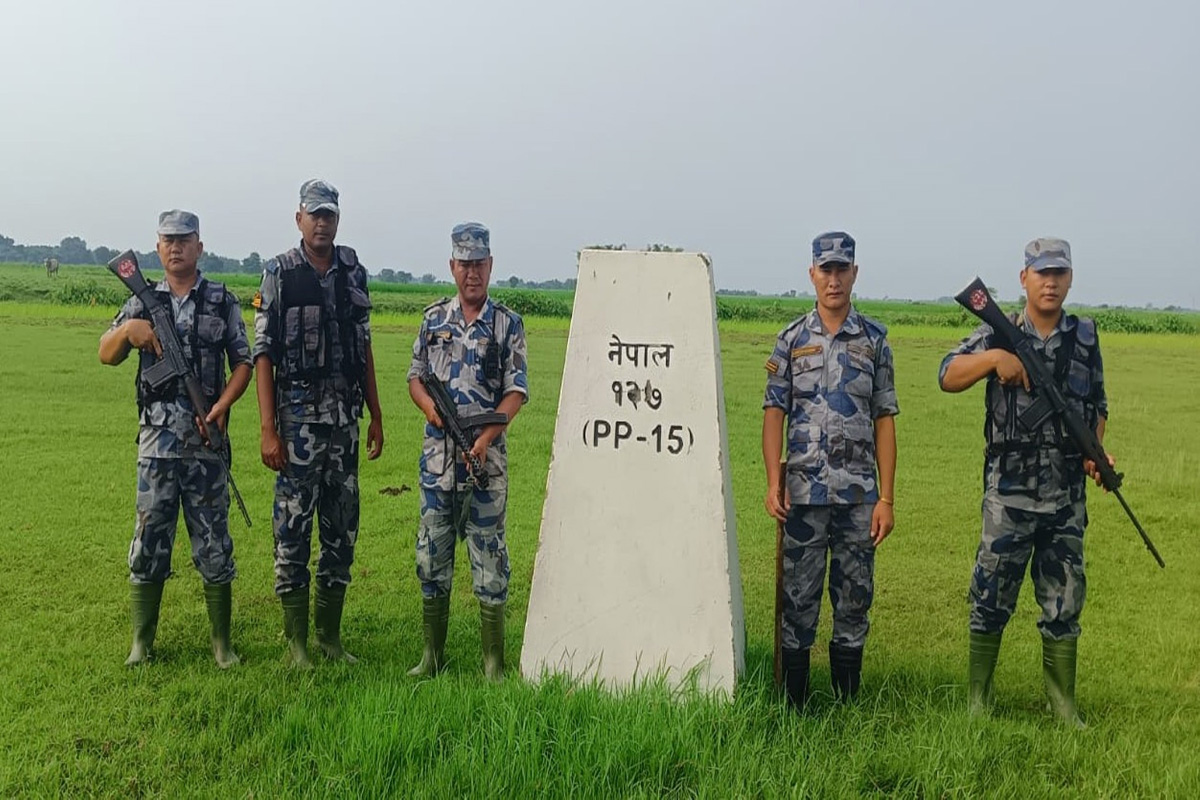 सशस्त्र प्रहरीले अन्तर-सीमा अपराध रोक्न सक्रियता बढायाे