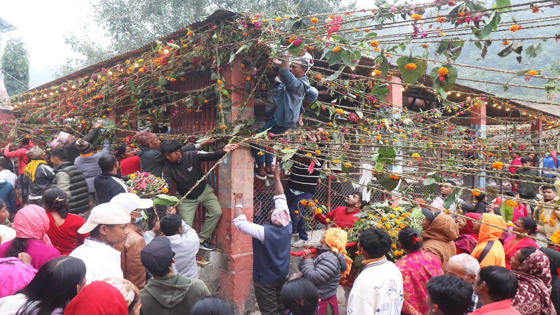 नुवाकोटको देवीघाटमा एकादशी मेला