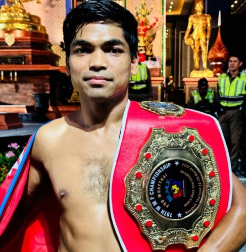 मुवा थाई विश्वविजेता गुणराजको कथा
